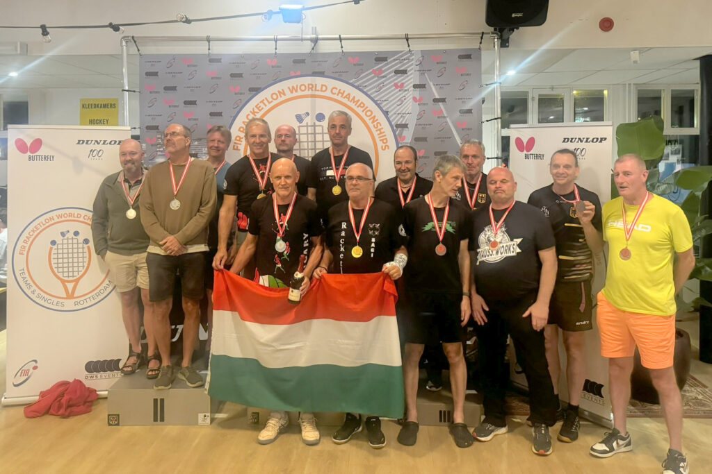 racketlon vb rotterdam vilagbajnk senior magyar csapat 2024